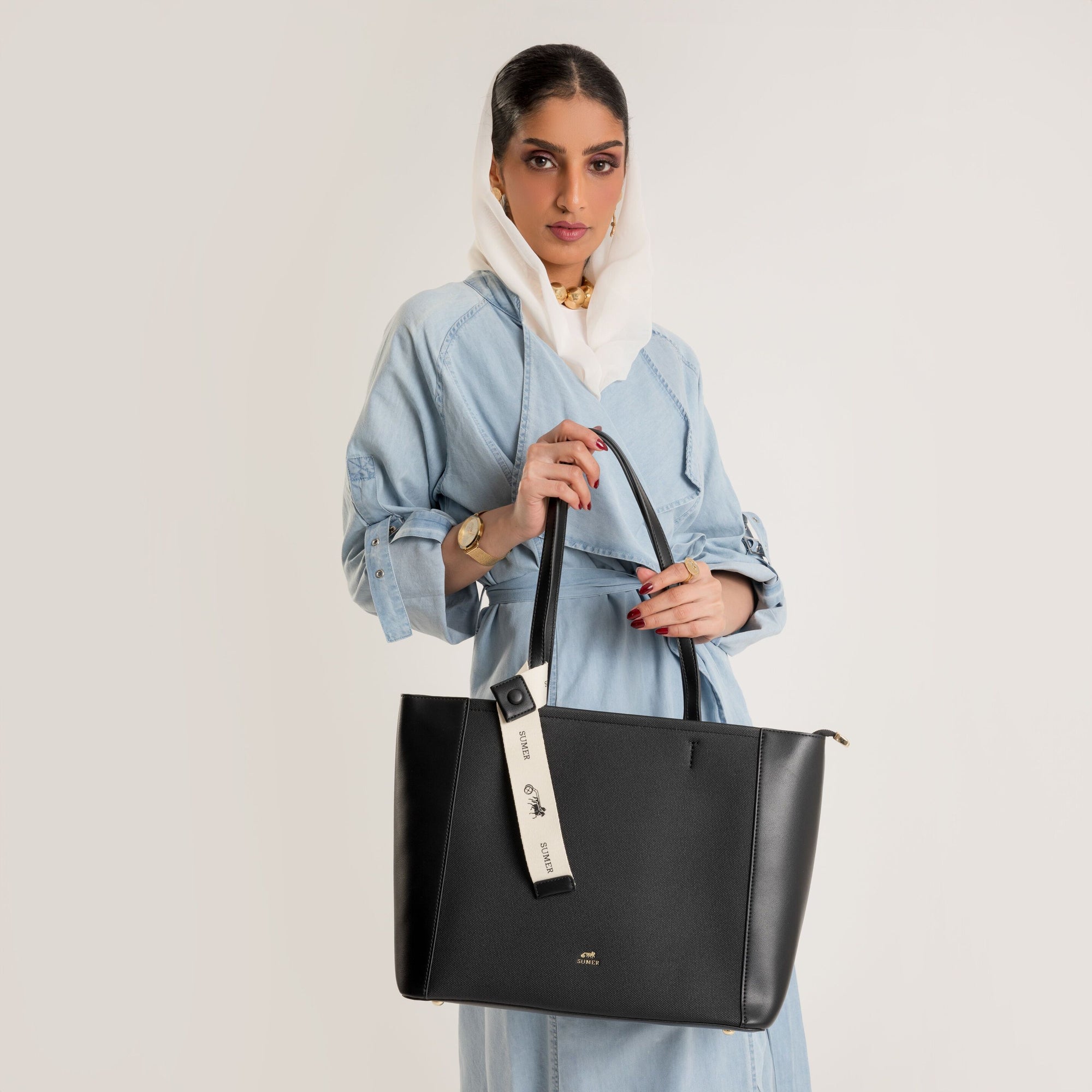 حقيبة توتي لون Black - Sumer