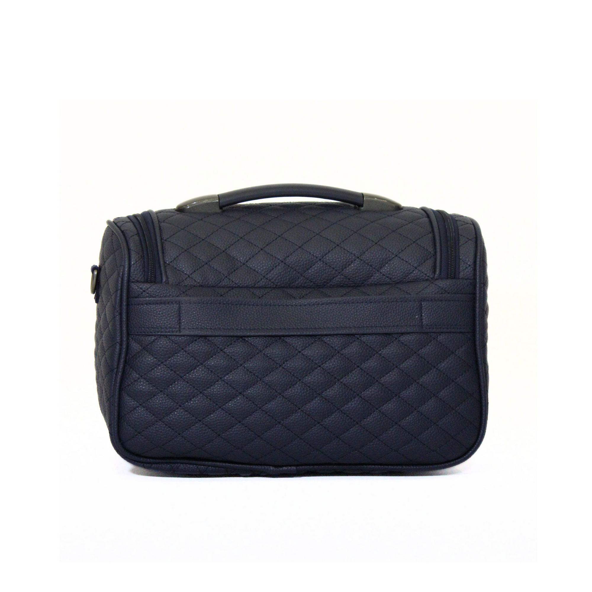 حقيبة مكياج جلد كحلي - Sumer