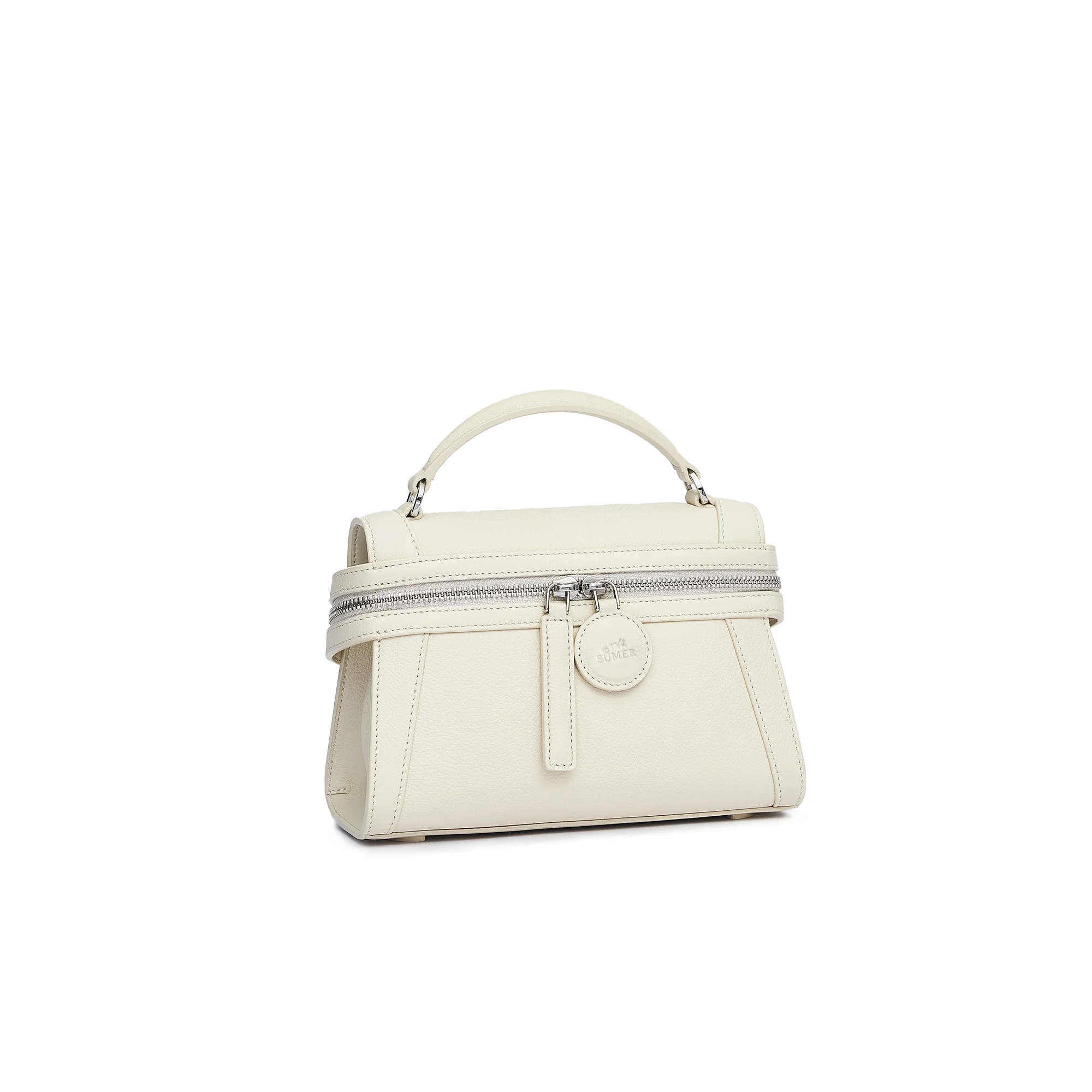 حقيبة يد سومر لون أبيض