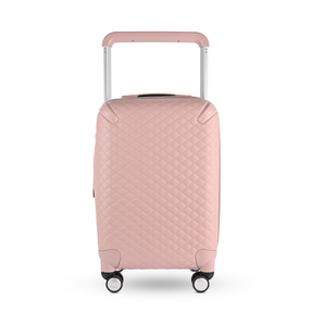 حقيبة سفر جلد وردي - Sumer