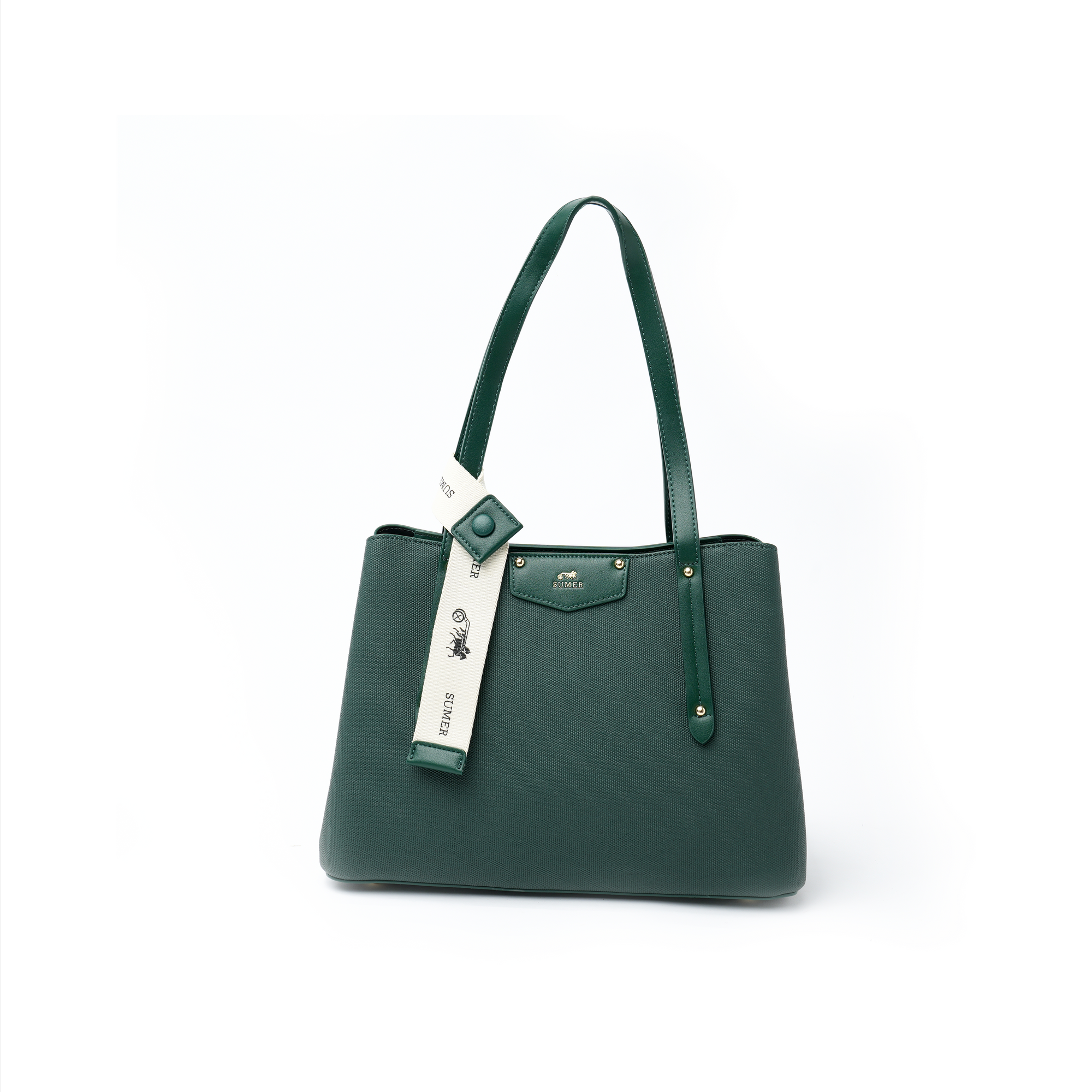 حقيبة كتف لون Dark green - Sumer