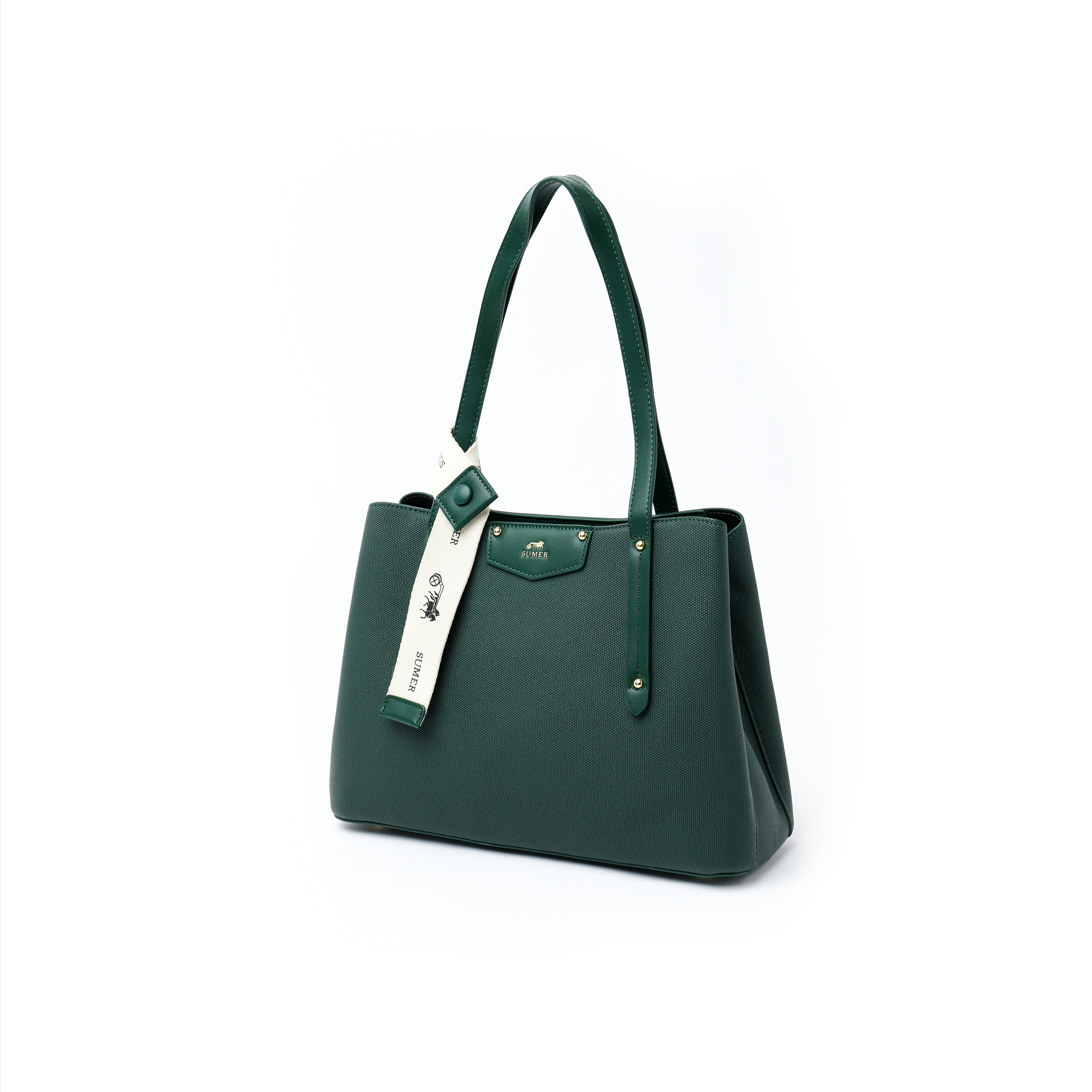 حقيبة كتف لون Dark green - Sumer