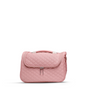 Beige leather makeup bag