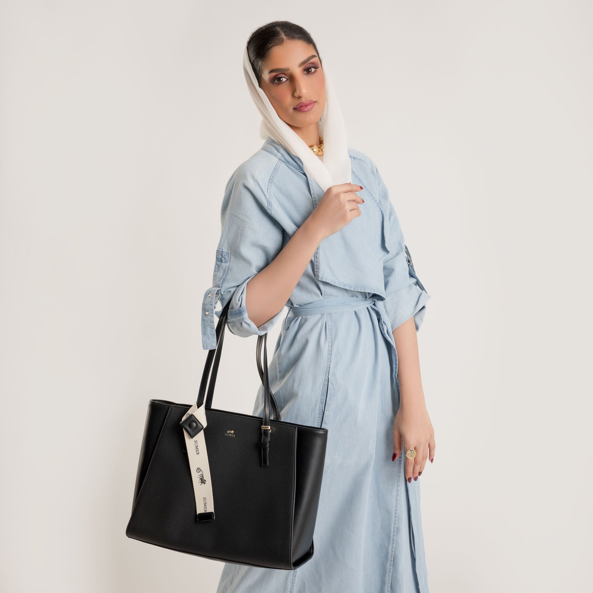 حقيبة توتي لون Black - Sumer