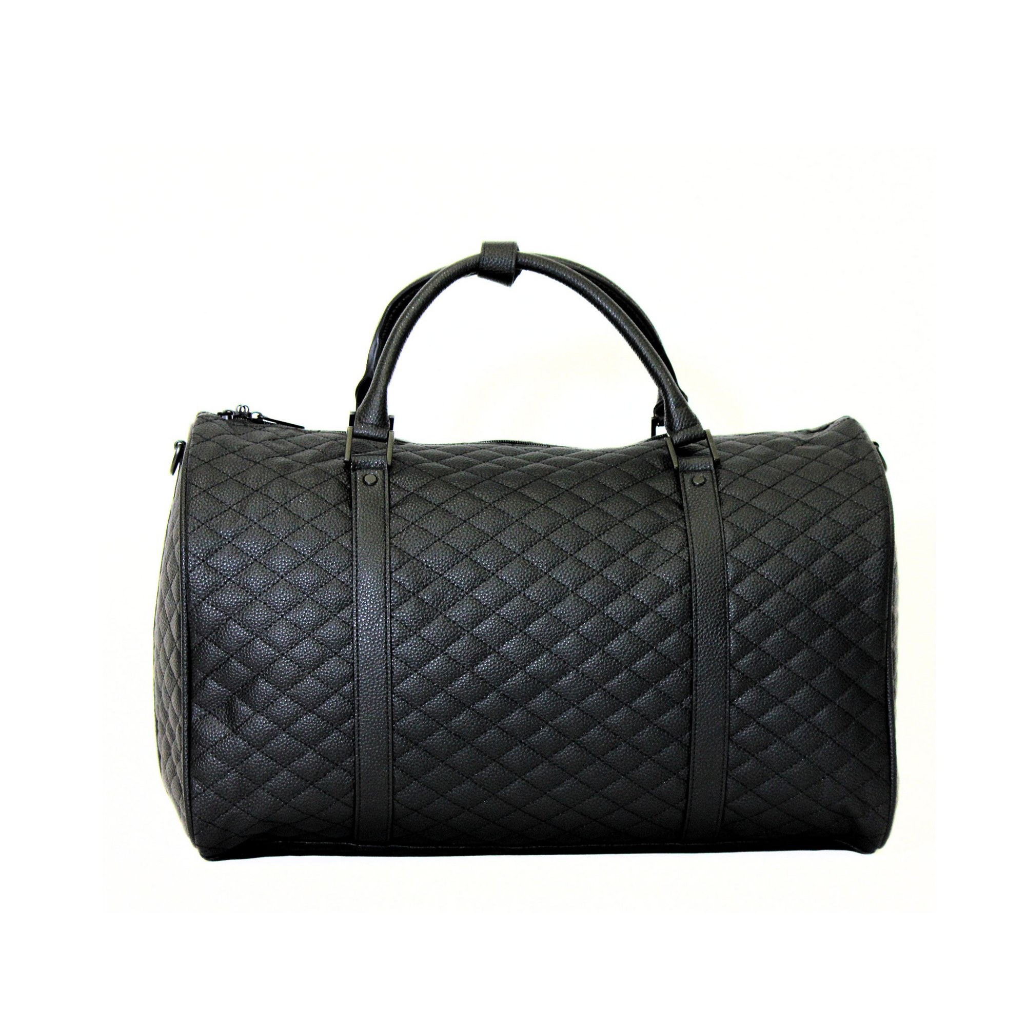 حقيبة دافل جلد اسود - Sumer