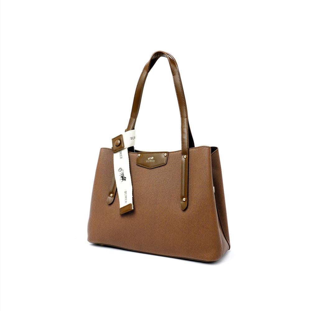 حقيبة كتف لون coffee - Sumer