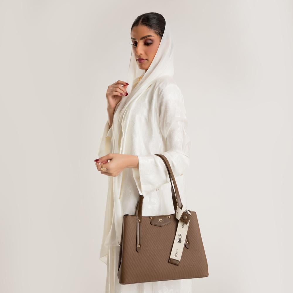 حقيبة كتف لون coffee - Sumer