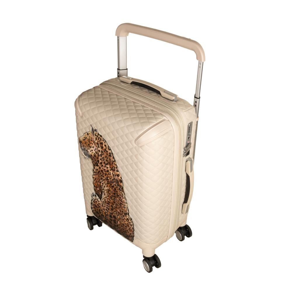 حقيبة سفر جلد بيج - Sumer