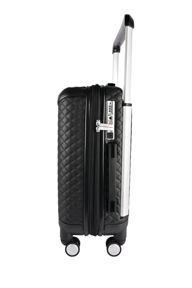 حقيبة سفر جلد اسود - Sumer