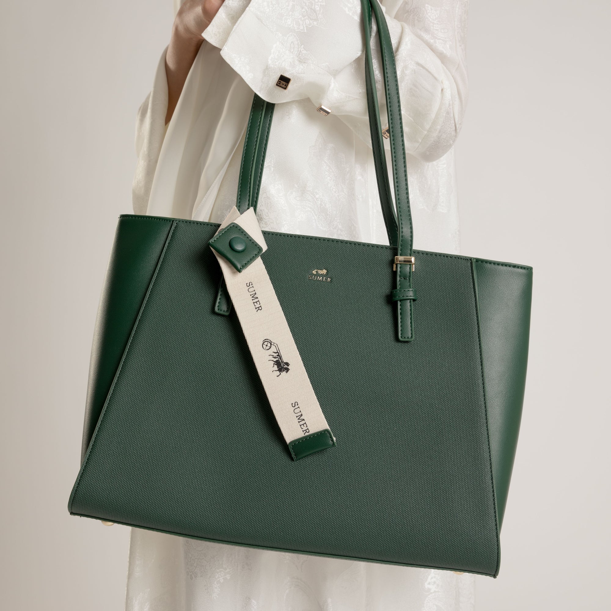 حقيبة توتي لون Dark green - Sumer