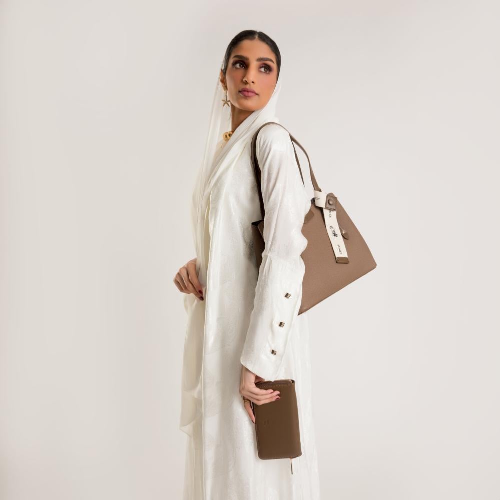 حقيبة كتف لون coffee - Sumer