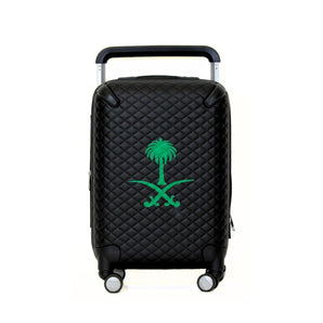 حقيبة سفر جلد اسود - Sumer