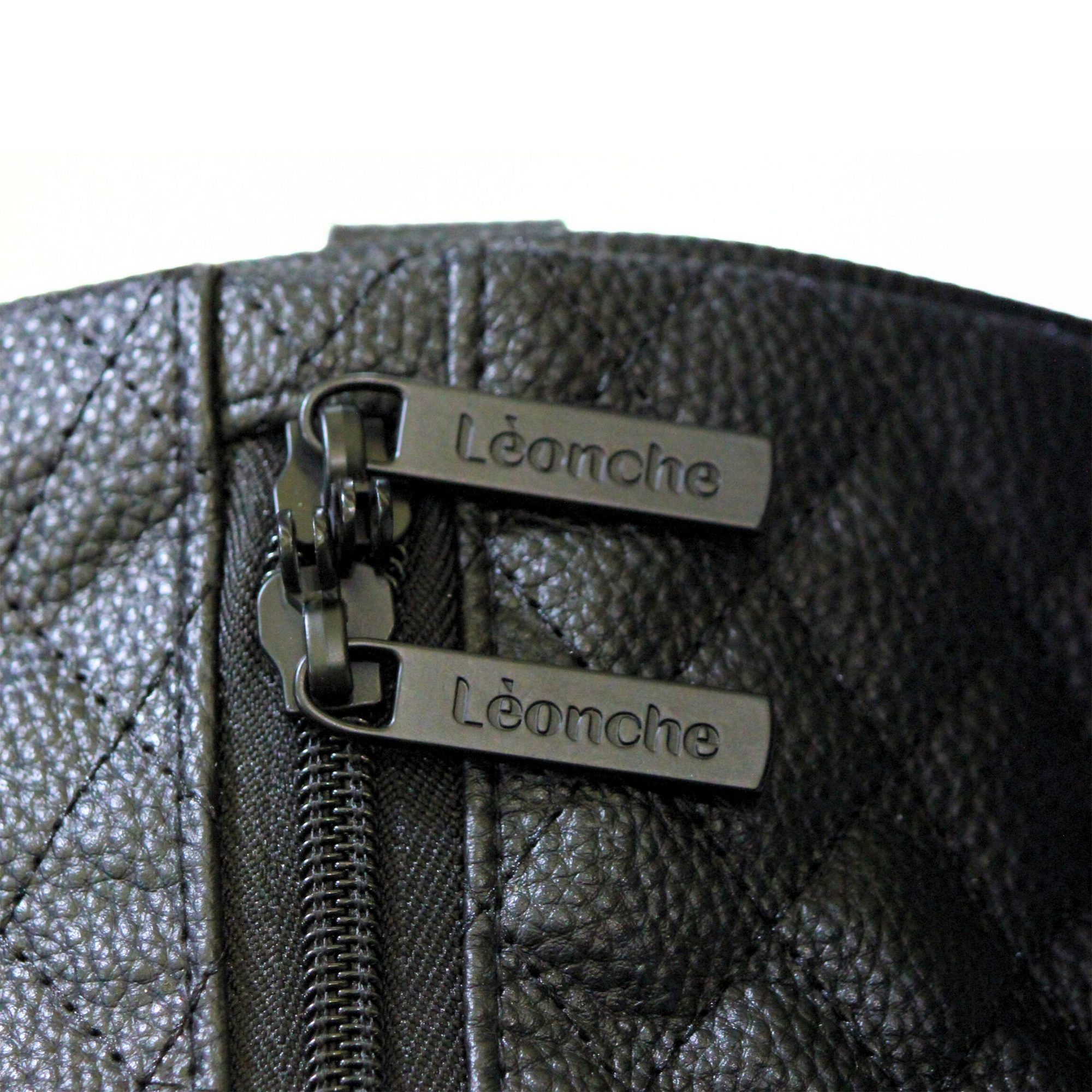 حقيبة دافل جلد اسود - Sumer