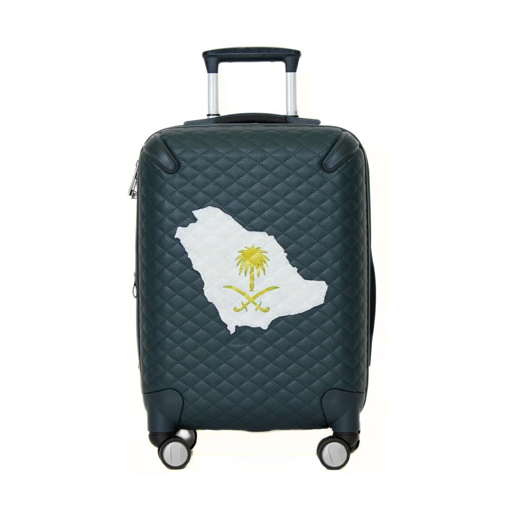 حقيبة سفر جلد اخضر - Sumer