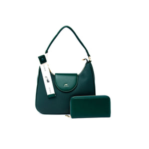 حقيبة كتف لون Dark green - Sumer