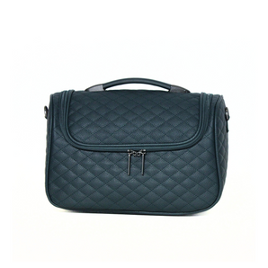 حقيبة مكياج جلد اخضر - Sumer