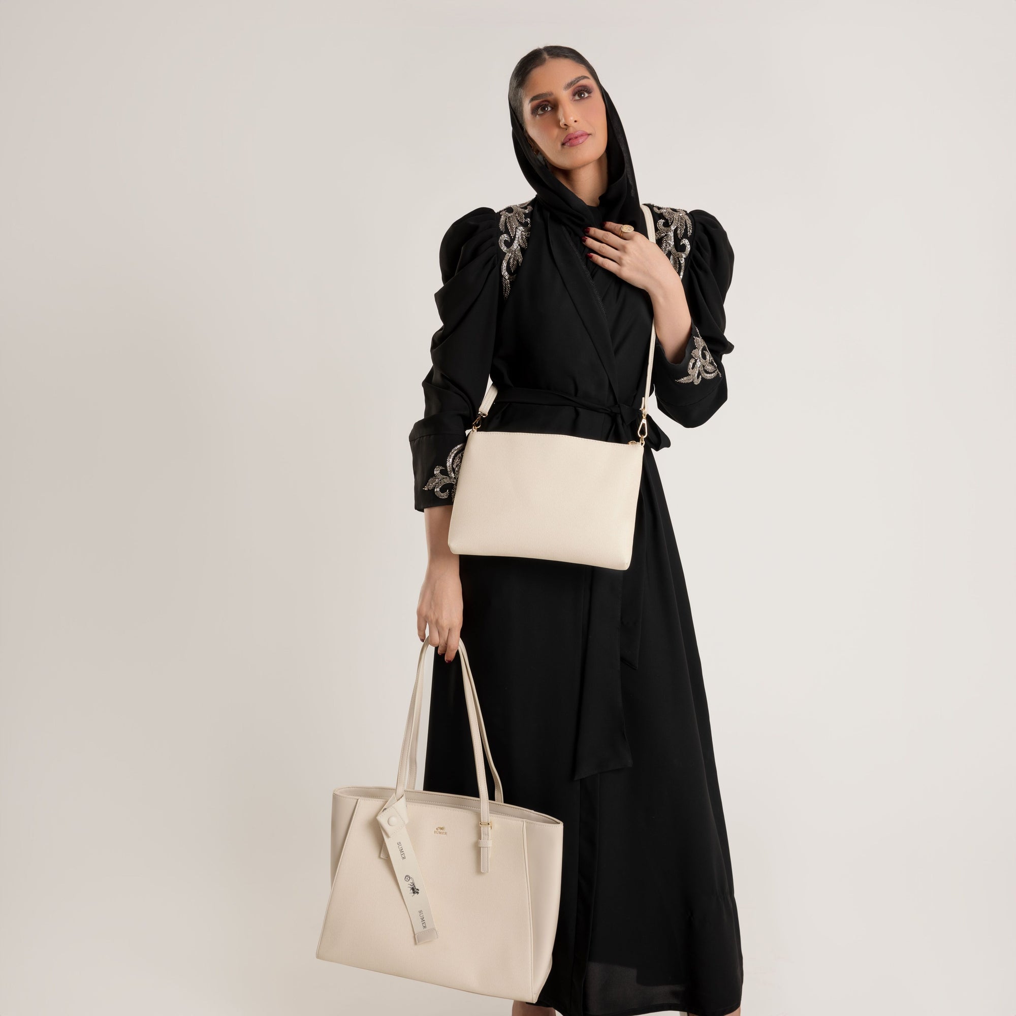 حقيبة توتي لون Beige - Sumer