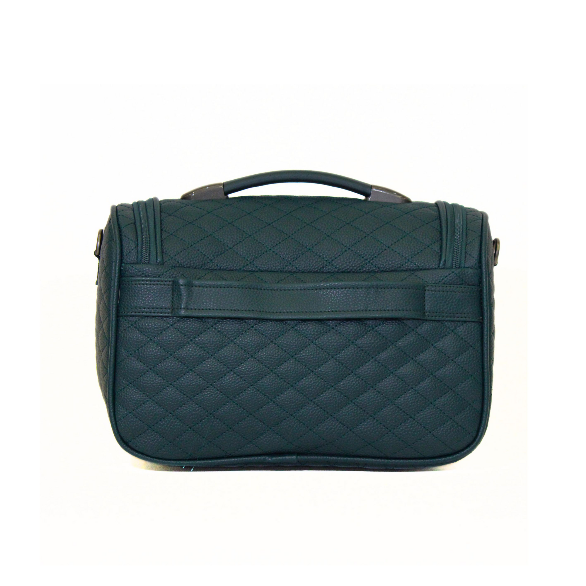 حقيبة مكياج جلد اخضر - Sumer