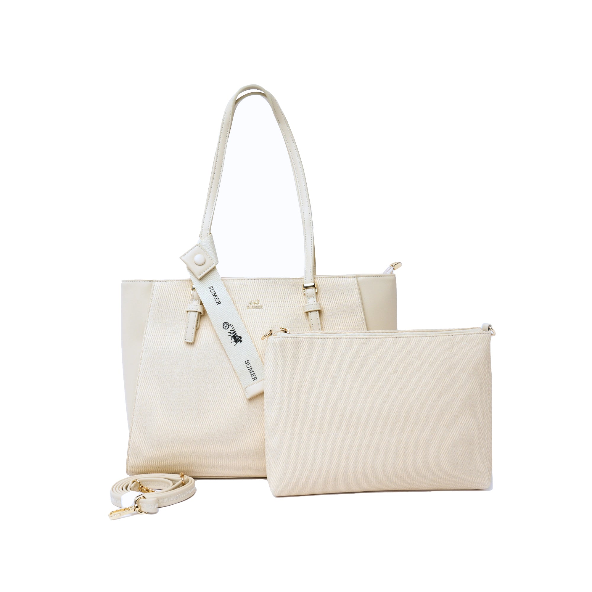 حقيبة توتي لون Beige - Sumer