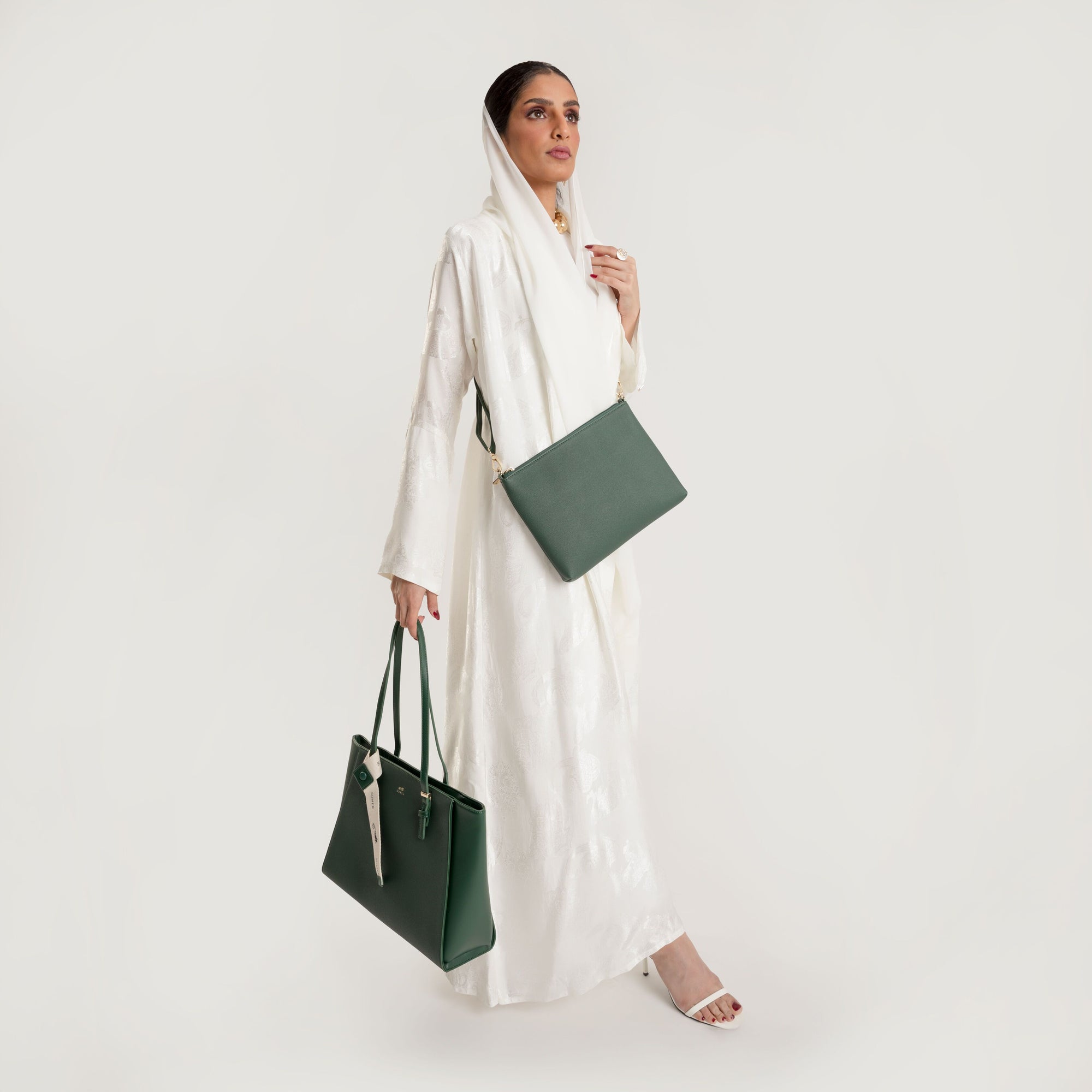 حقيبة توتي لون Dark green - Sumer