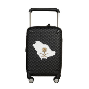 حقيبة سفر جلد اسود - Sumer