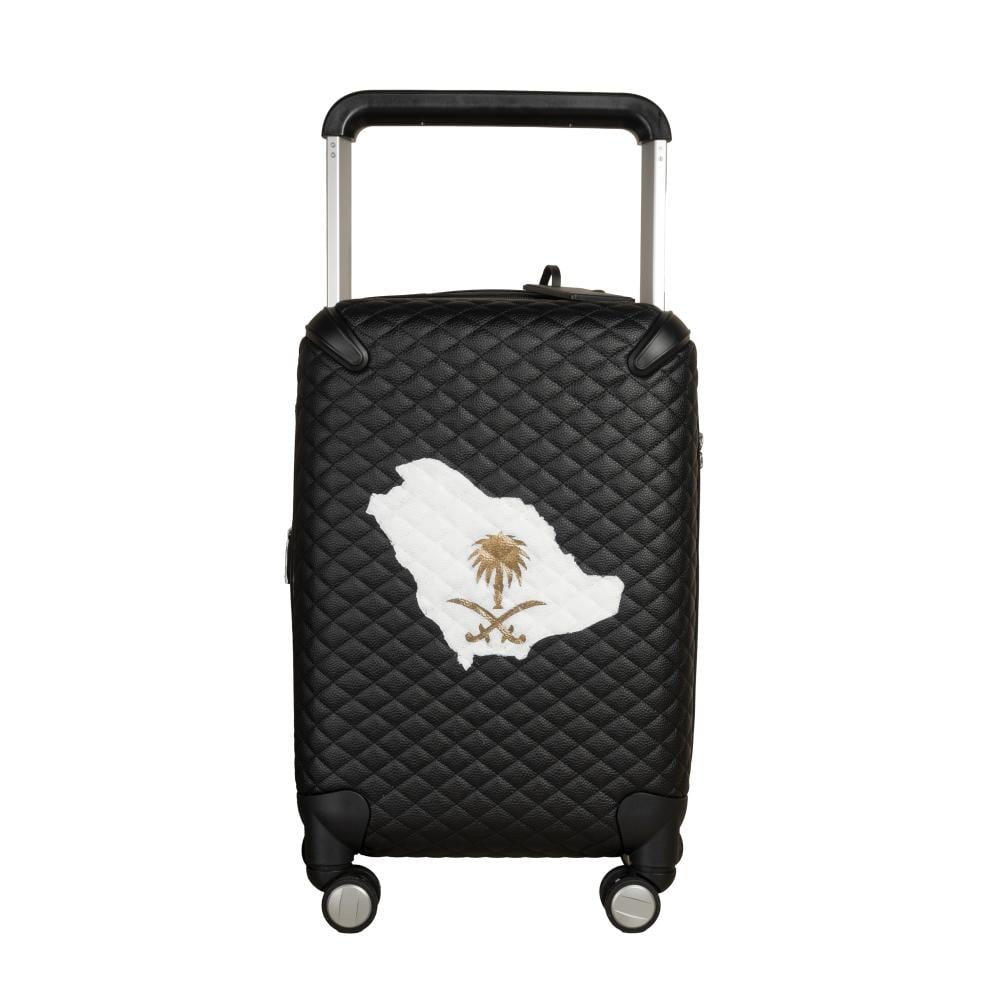 حقيبة سفر جلد اسود - Sumer