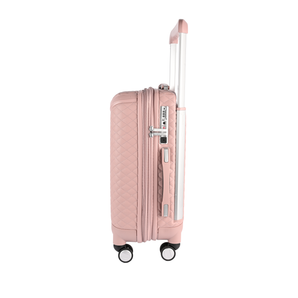 حقيبة سفر جلد وردي - Sumer