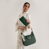 حقيبة كتف لون Dark green - Sumer