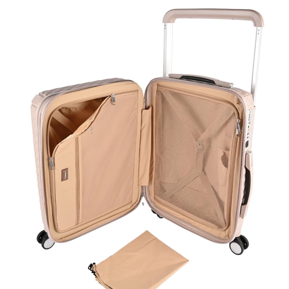 حقيبة سفر جلد وردي - Sumer