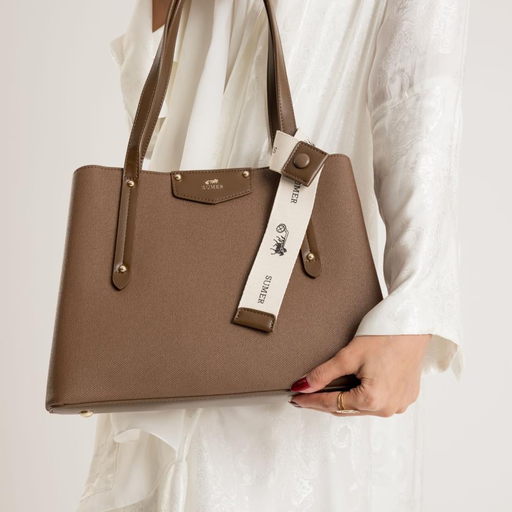 حقيبة كتف لون coffee - Sumer