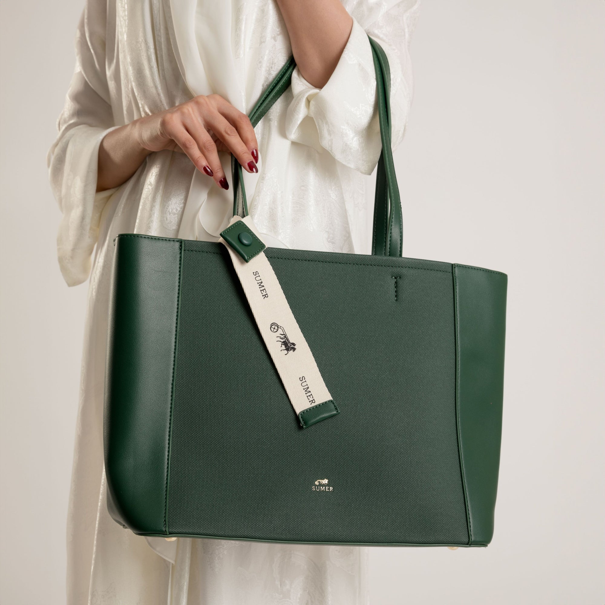 حقيبة توتي لون Dark green - Sumer