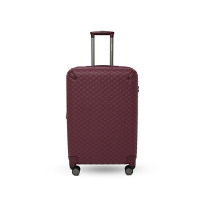 حقيبة وسط جلد عنابي - Sumer