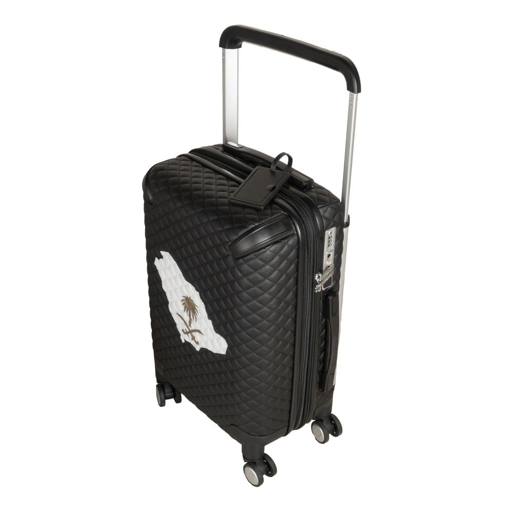 حقيبة سفر جلد اسود - Sumer