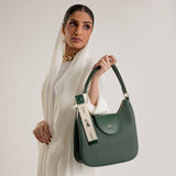 حقيبة كتف لون Dark green - Sumer