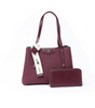 حقيبة كتف لون wine red - Sumer