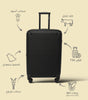حقيبة سفر 25 اسود - Sumer
