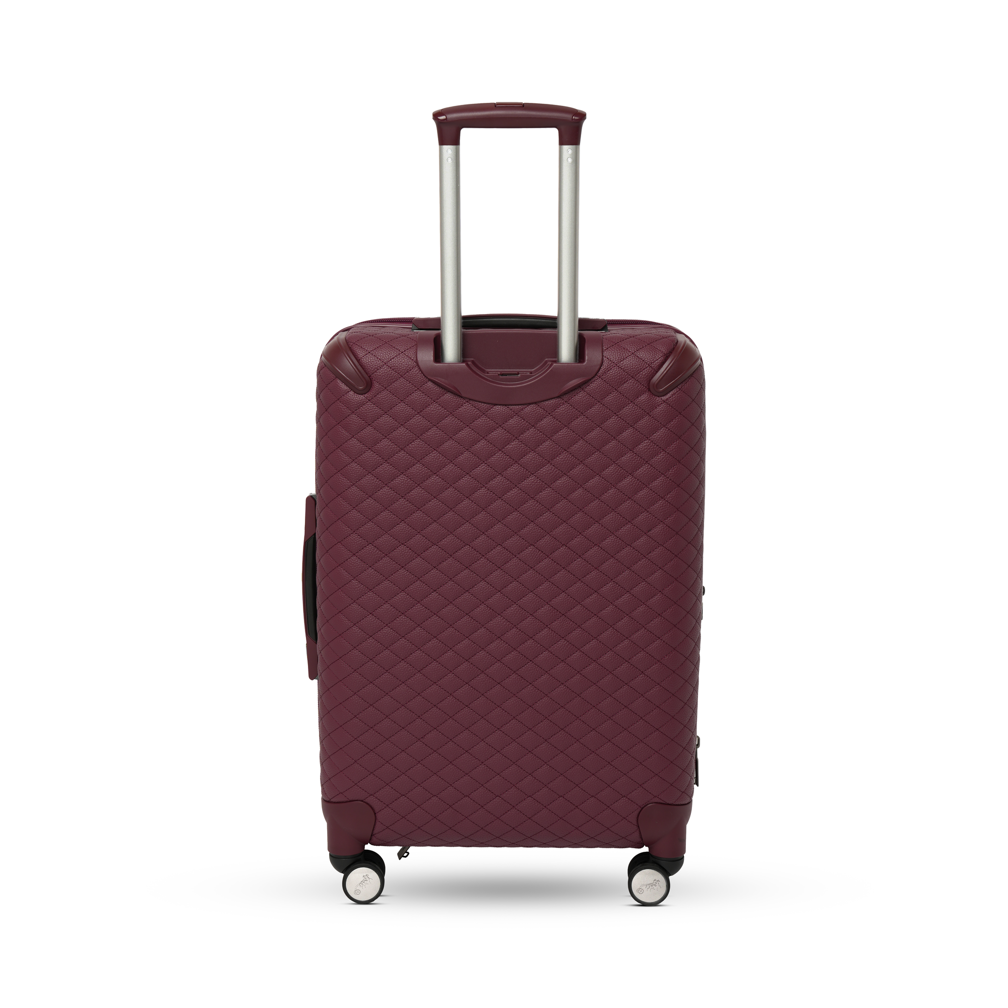 طقم حقائب سفر 5 قطع جلد عنابي - Sumer