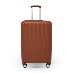 طقم حقائب سفر 5 قطع جلد بني - Sumer