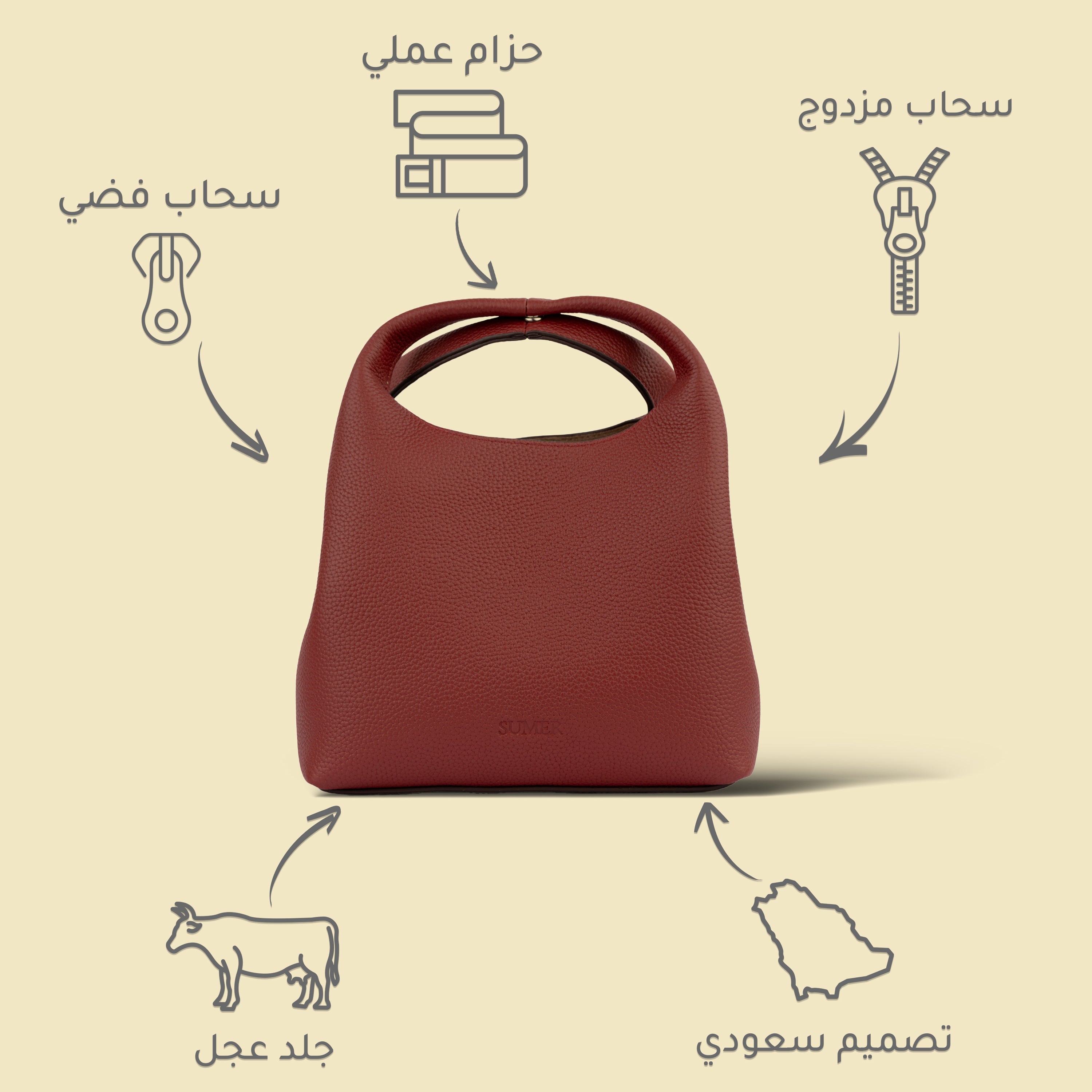 شنطة يد 3500 ق.ب - Sumer -
