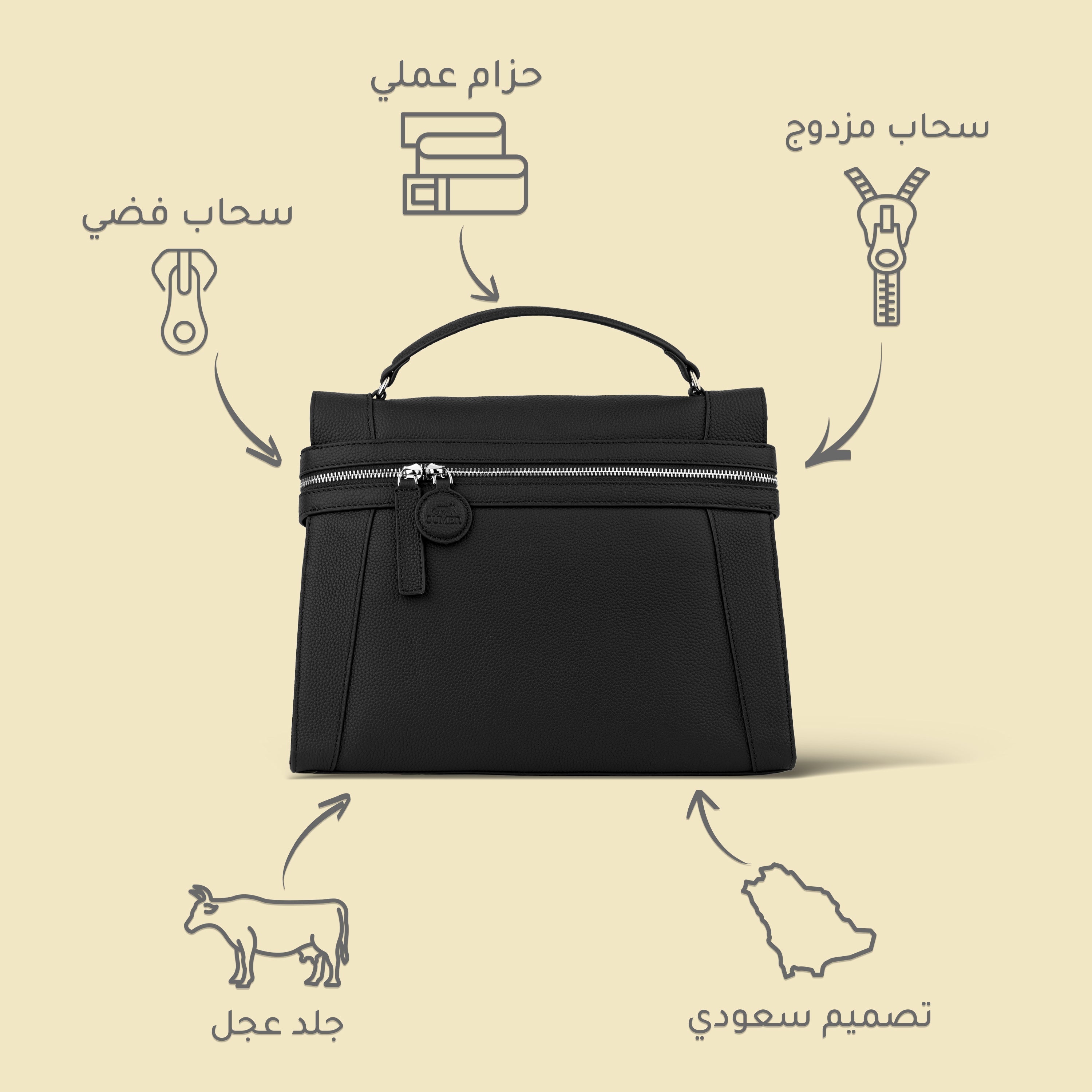 شنطة يد توتي 4300 ق.ب - Sumer -