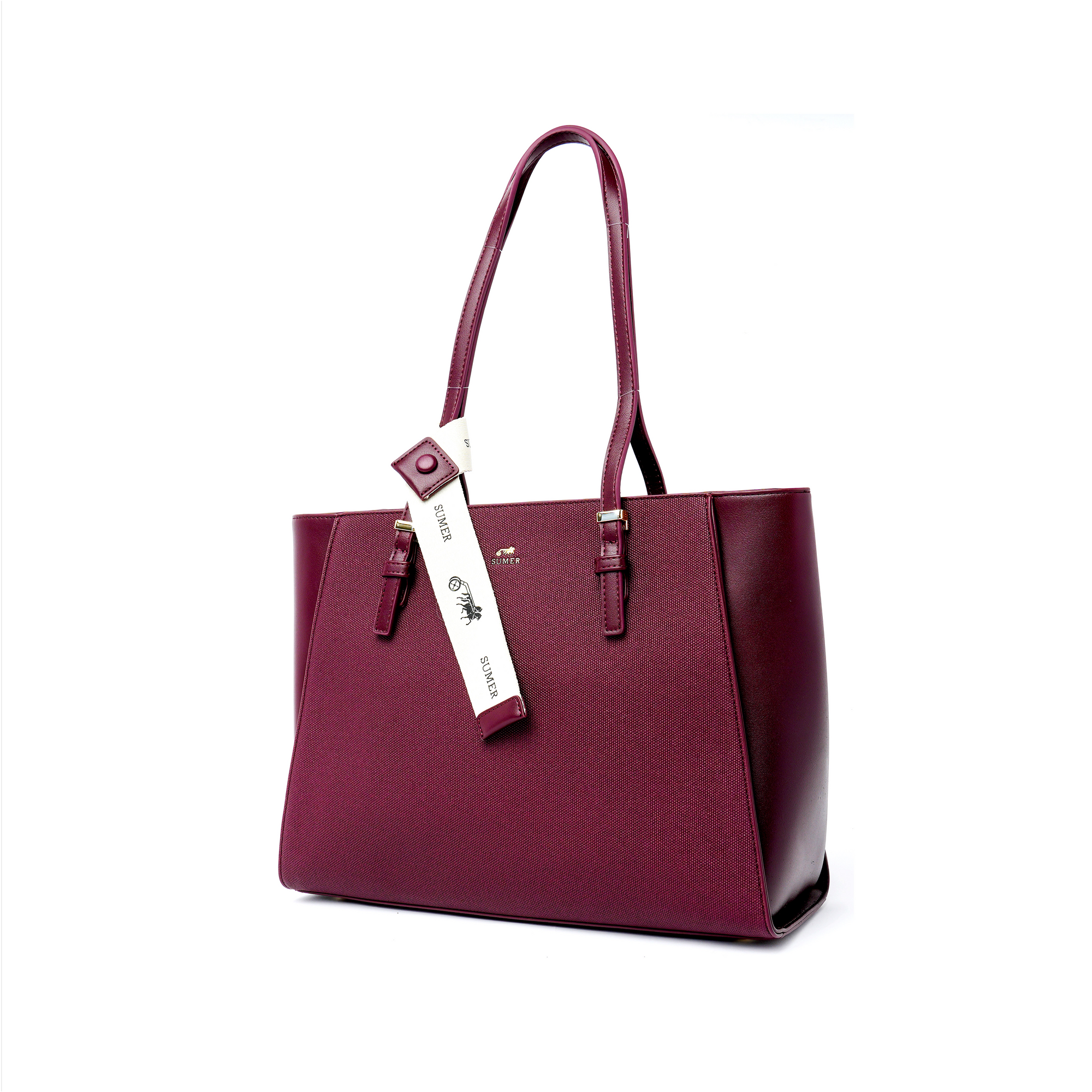 حقيبة توتي لون wine red - Sumer